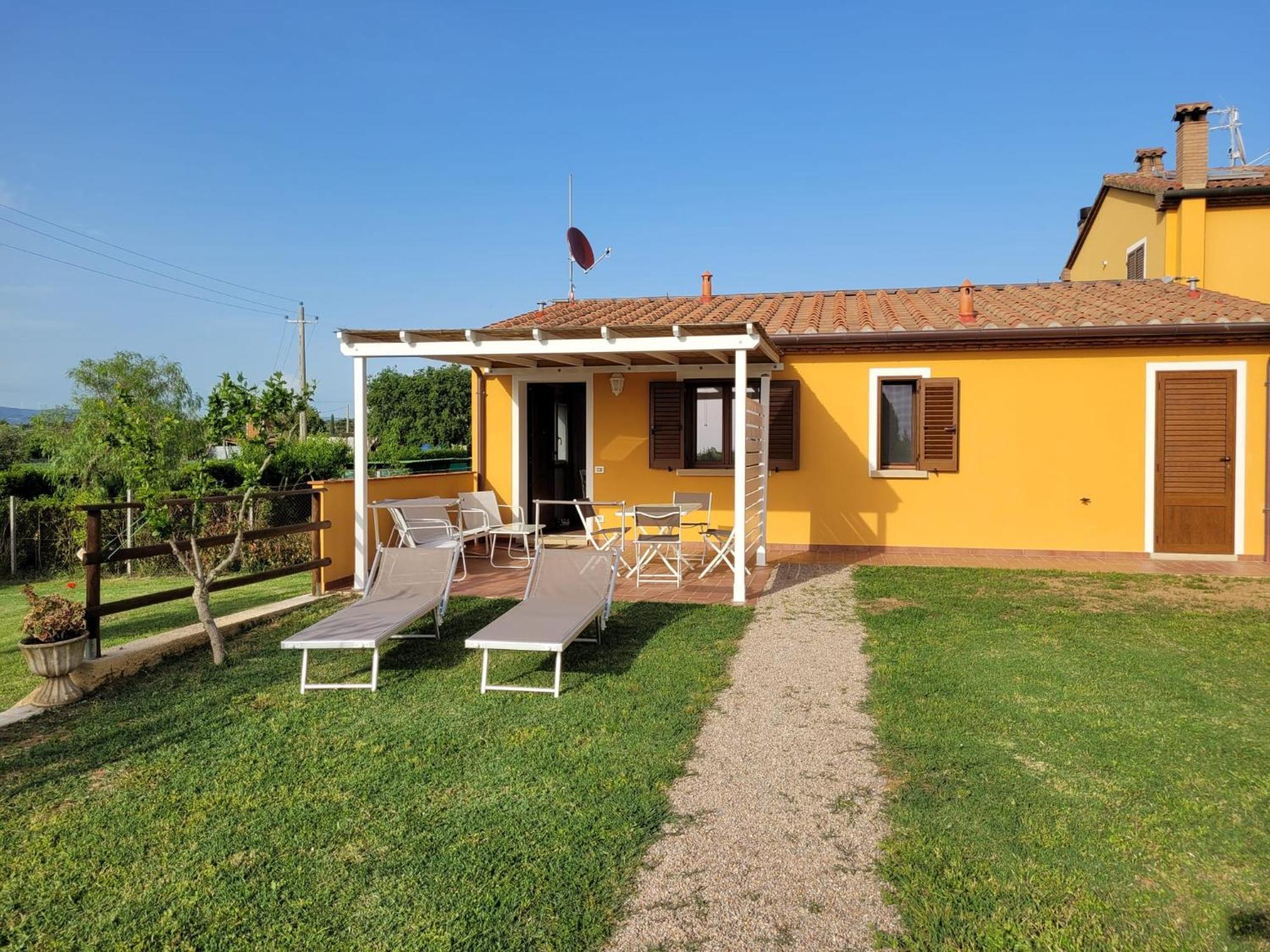 Vila La Casina Di Campagna Tra Cecina E Bibbona Exteriér fotografie